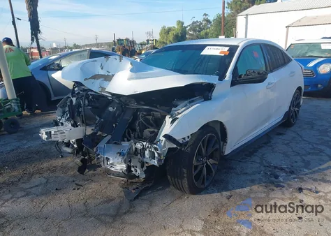 2018 Honda Civic Sport from USA, damaged, VIN SHHFK7G40JU203350